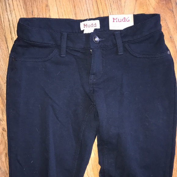 MUDD French Terry Jeggings - Picture 2 of 7